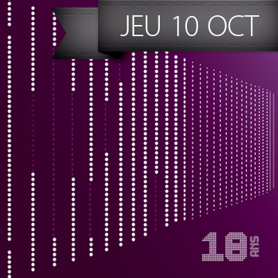 Jeudi 10 octobre 2019 - Pure Purple soirée anniversaire 18 ans !